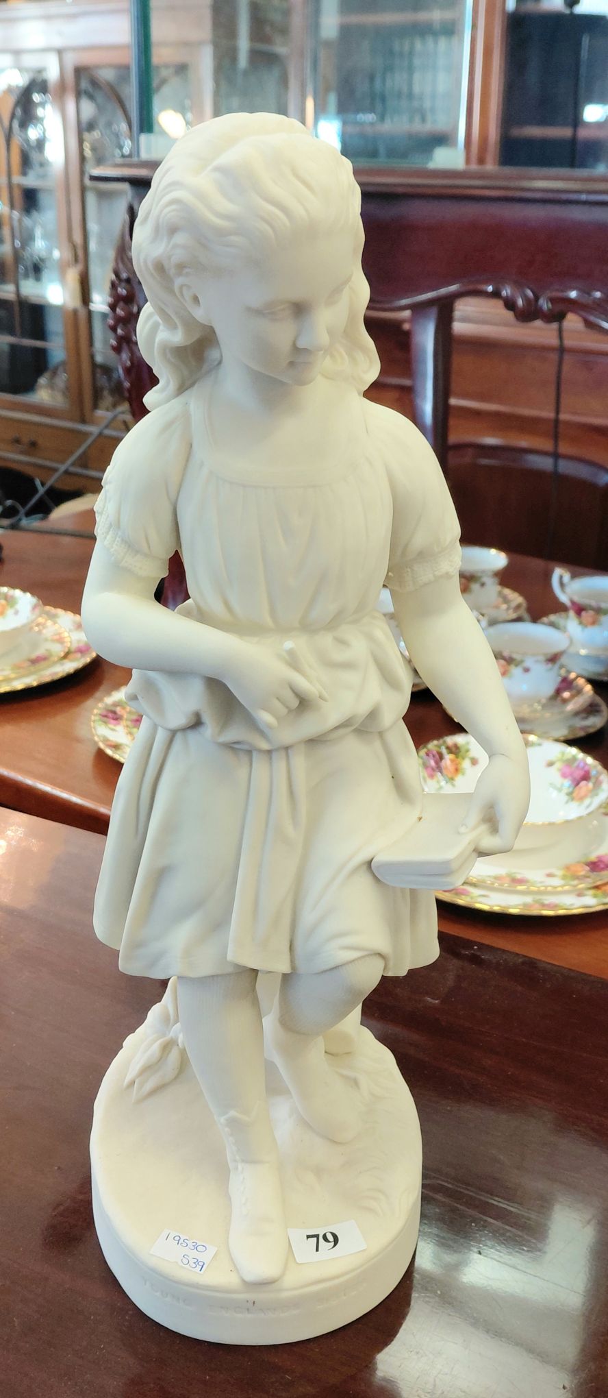 79 · COPELAND BISQUE FIGURINE