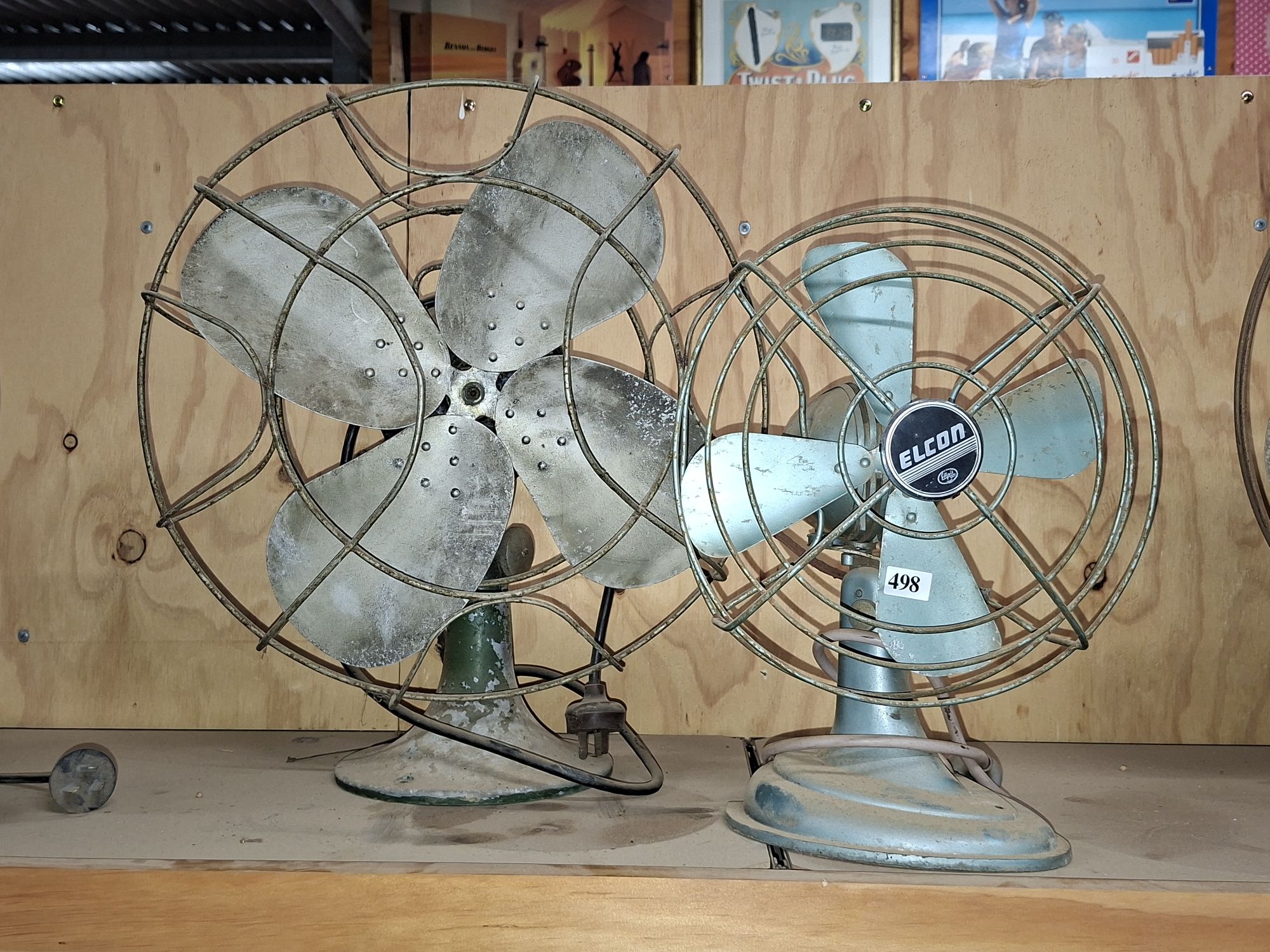 Elcon Metal Fan And Another