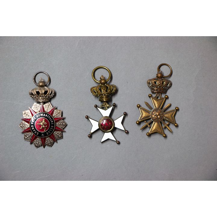 BELGIUM MEDALS [3x]