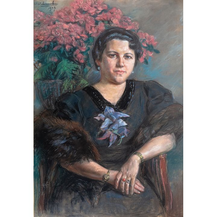 Wincenty Wodzinowski | Portret Heleny Mond