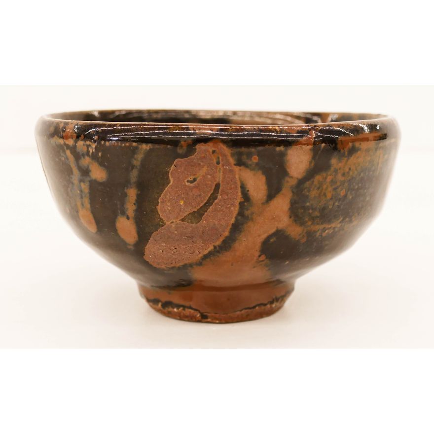 Shoji Hamada Japanese Tenmoku Glaze Chawan Tea Bowl
