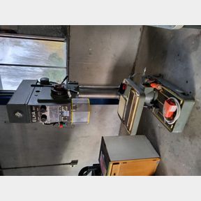 ELHA 35V drill press with wiring diagram included