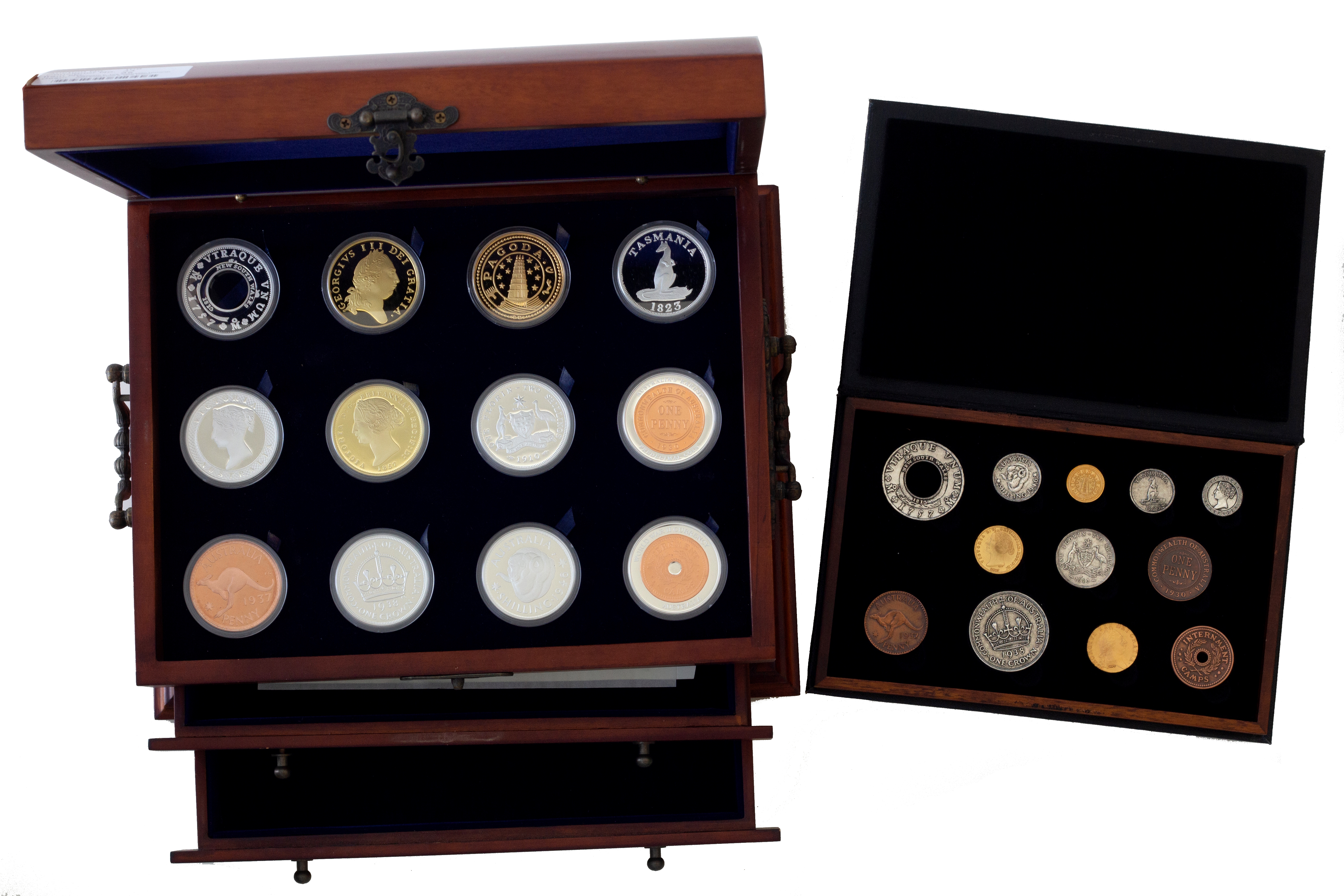 Set, Elizabeth II, The Australian Historial Coin Collection II, One Dollar, FDC