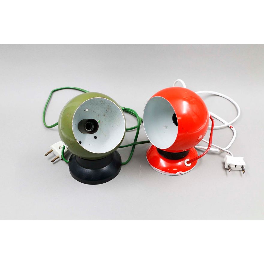 ES Horn Belysning of Aalestrup, Denmark - Two 1960s ‘Ball’ lamps