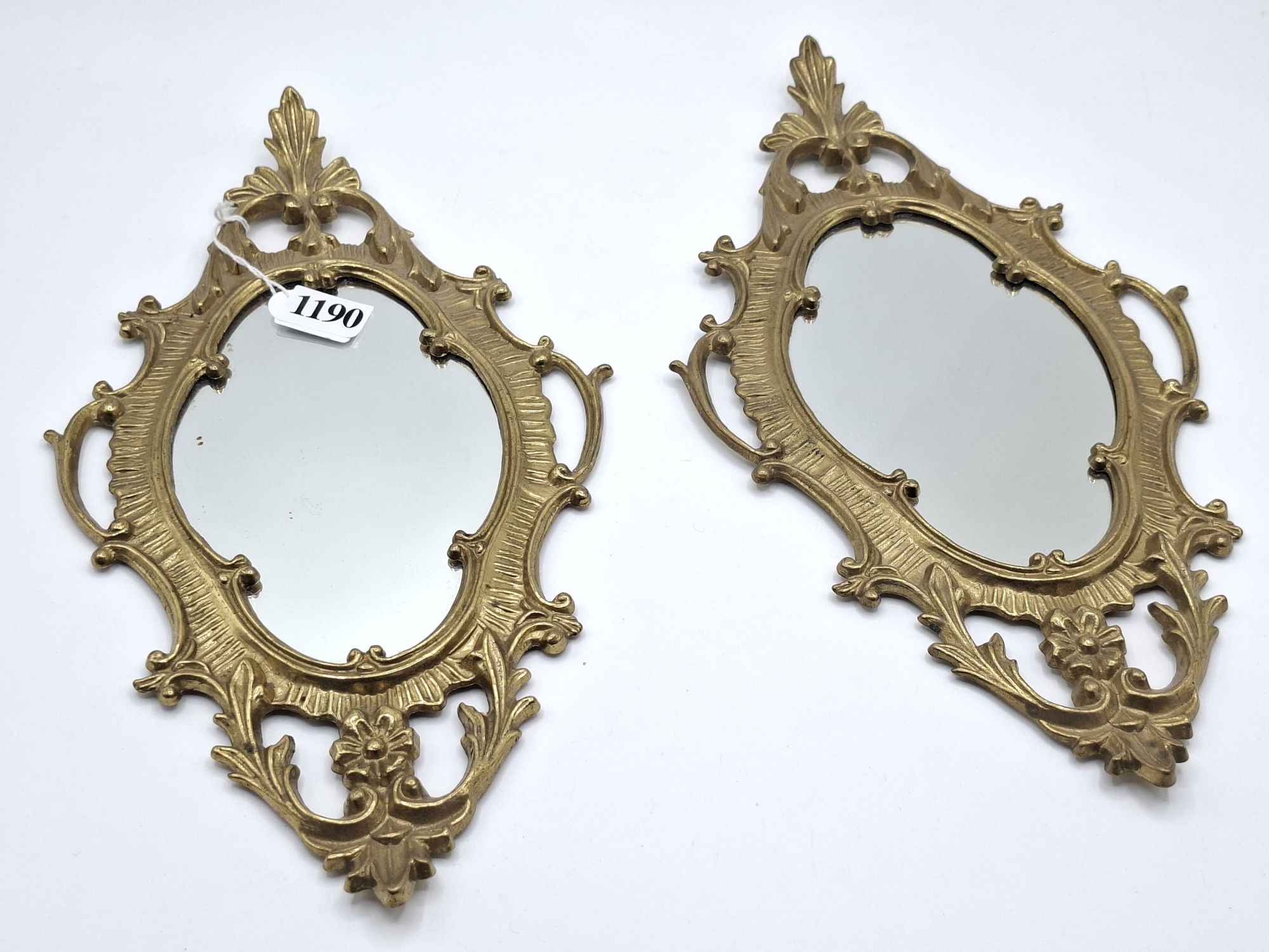 PAIR OF DECORATIVE MIRRORS