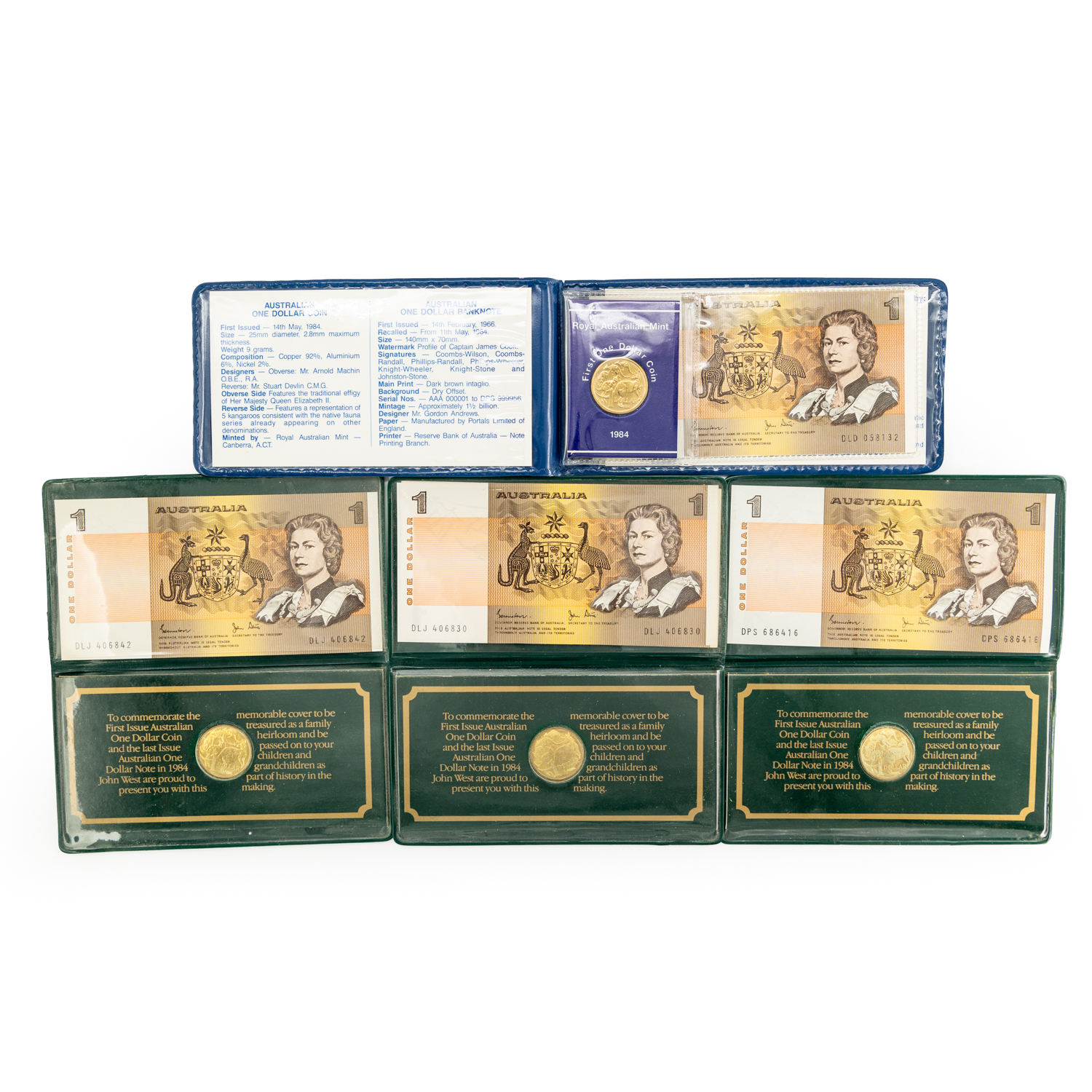 Johnston/Stone, One Dollar, 1982-84, UNC