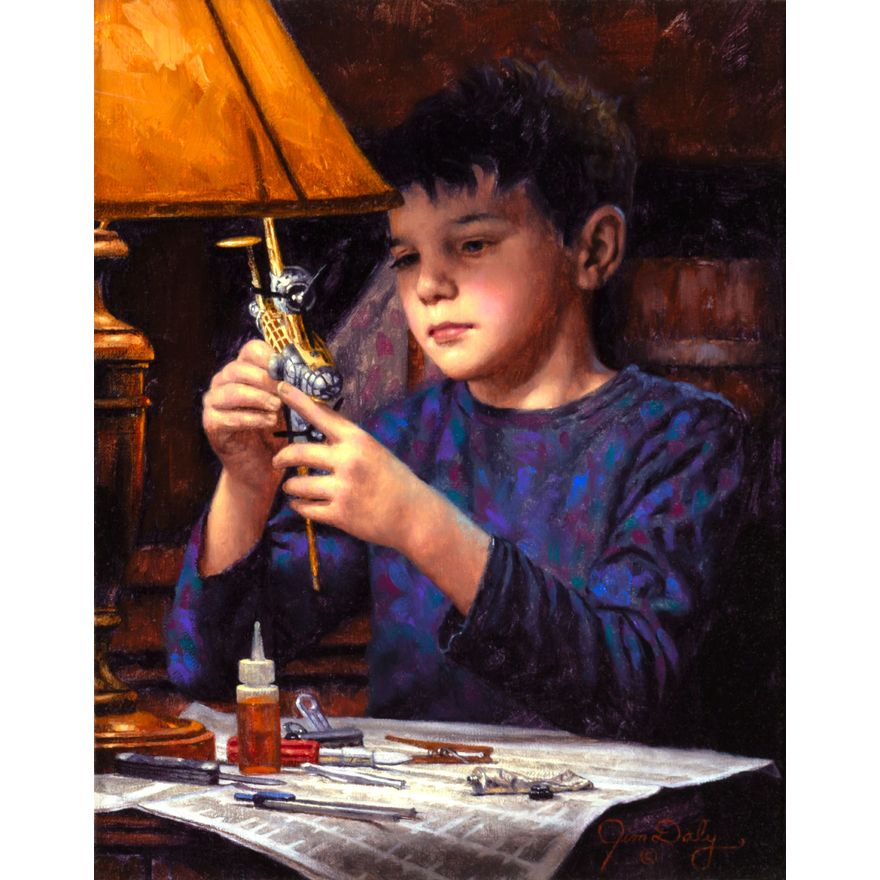 Jim Daly (1940-), The Model Builder