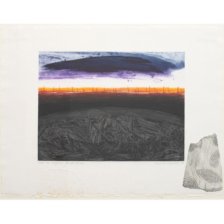 Carole Shepheard 'The Songlines - Burial Ground'