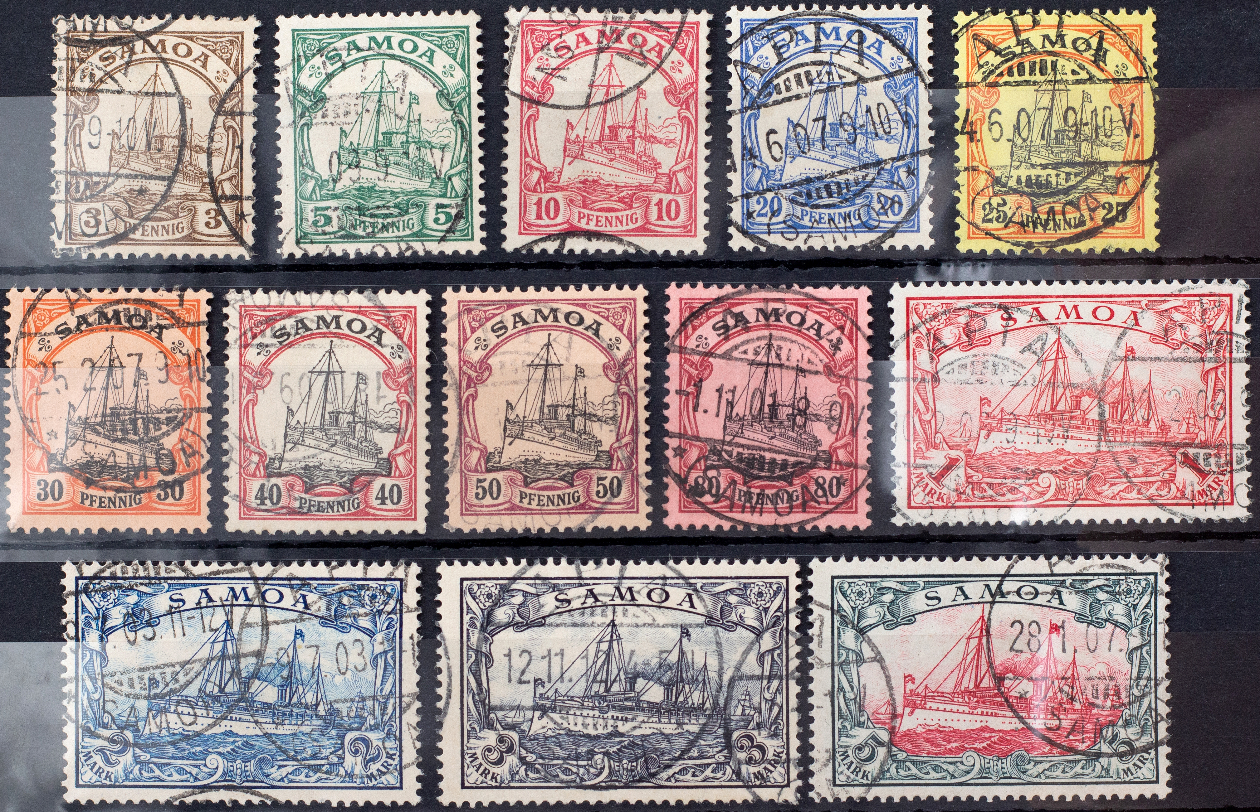 Samoa, Samoa, 1901, Fine