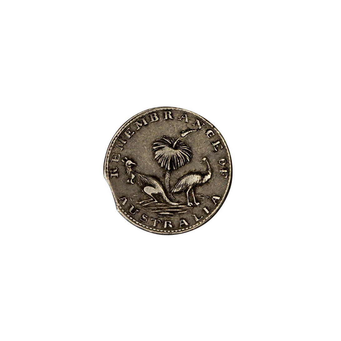 831. · Threepence, EF