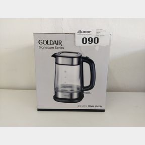 GOLDAIR - 2.0 LITRE CORDLESS GLASS KETTLE - GGK-3000