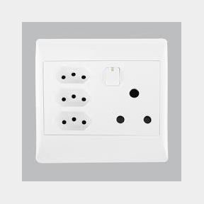 Bright Star Electrical Wall Switch or Socket 3 Switches For 4 X 4 Box in White - Epl334 white 6007226073348 -51728/922 B2 (S4) SB
