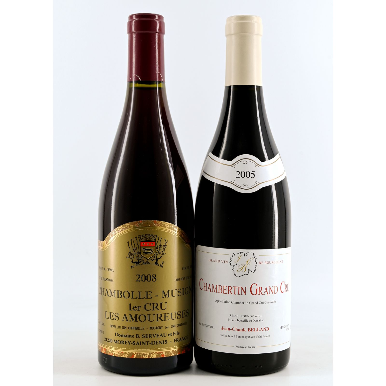 Chambolle-Musigny 1er cru Les Amoureuses (Bernard Serveau) 2008 