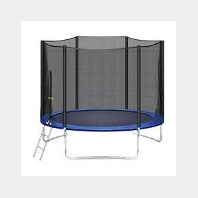 Professional Outdoor MINI Trampoline With Enclosure Net and Stairs FOR SMALL KIDS -51732/2124 B1(S1)