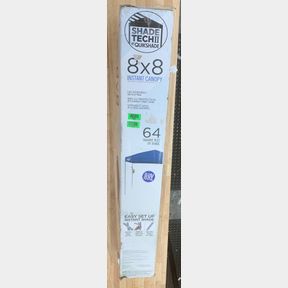 SHADE TECH 2 INSTANT CANOPY 8x8 64 SQ FT SHADE