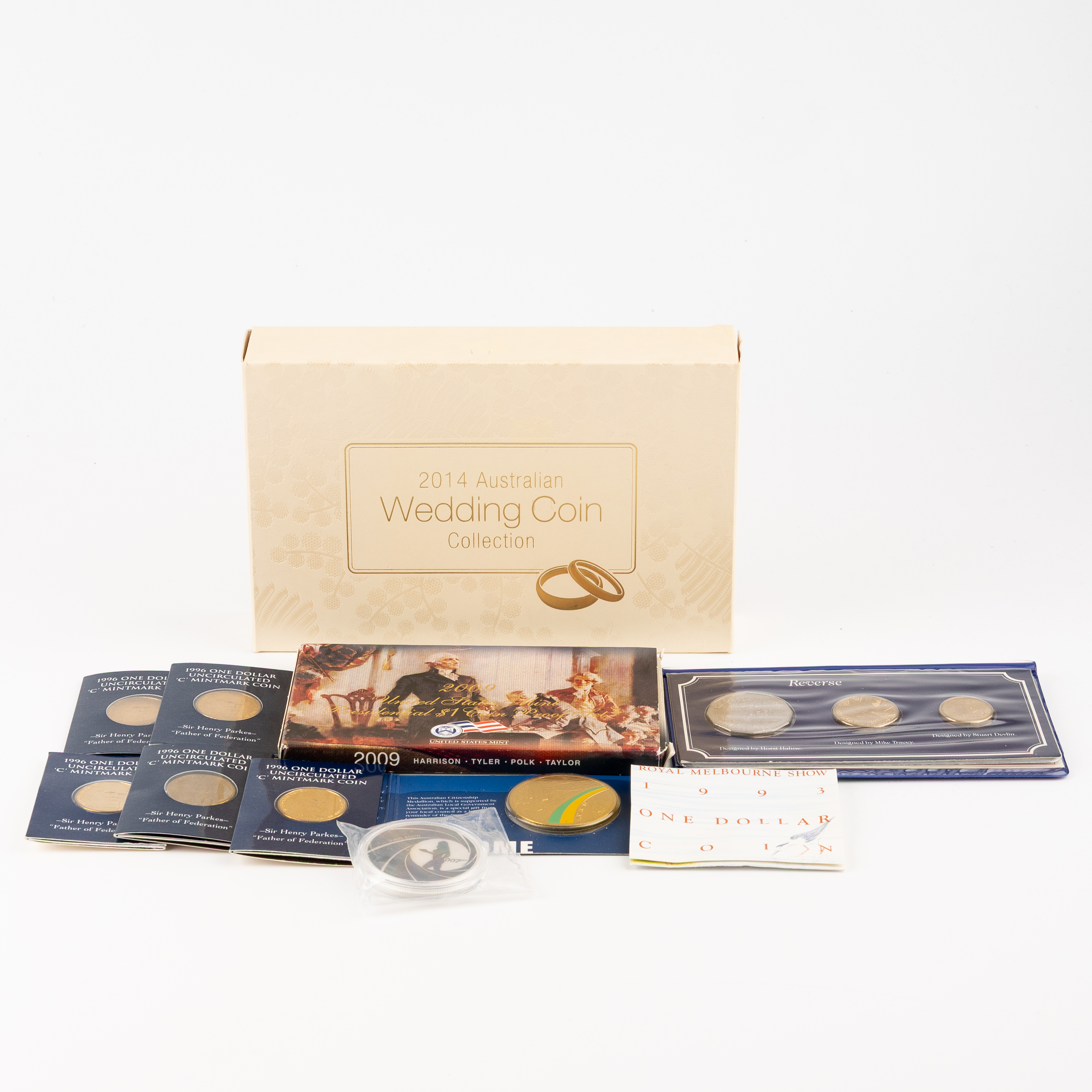 Elizabeth II, Miscellaneous, Five Cents - Two Dollars, 1988 - 2014, UNC