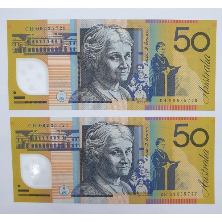 Consec. 2009 S/H $50 Notes