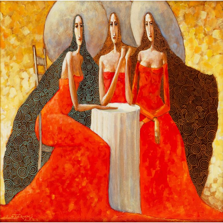 Jarosław Luteracki | Przy pustym stole, 2021 r.