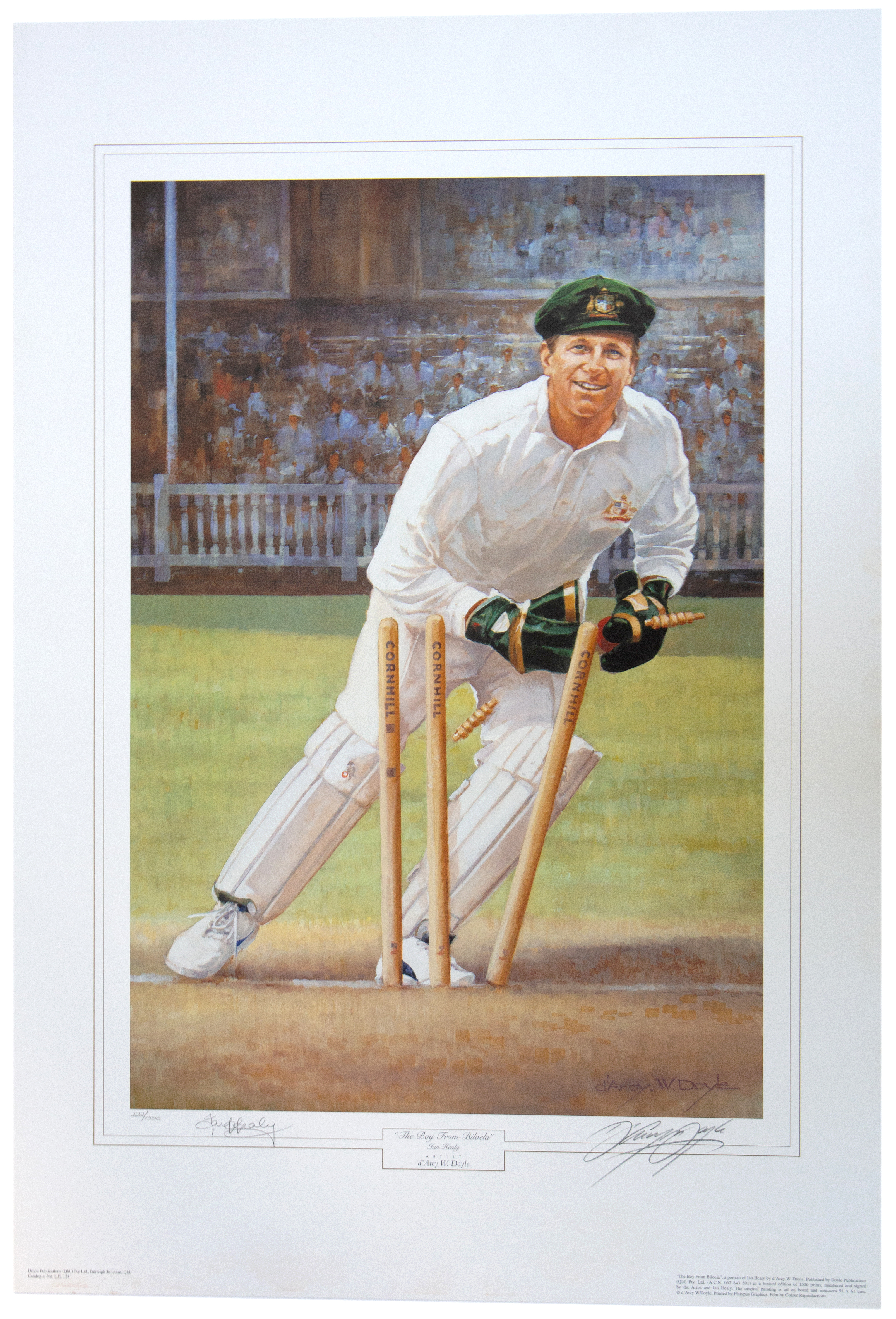 D'Arcy Doyle (1932 - 2001), 'The Boy From Biloela', Ian Healy,