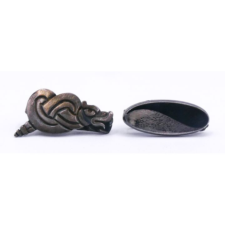 Box Antonio Pineda & Ranchos Allegros Mexican Sterling Tie Bars