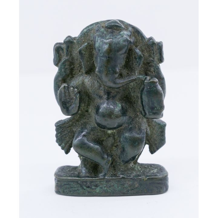 Indian 17th Cent. Ganesh Bronze Amulet
