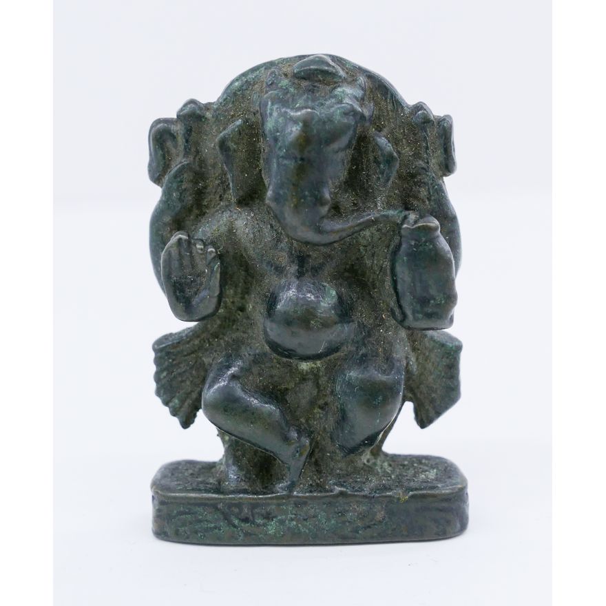 Indian 17th Cent. Ganesh Bronze Amulet