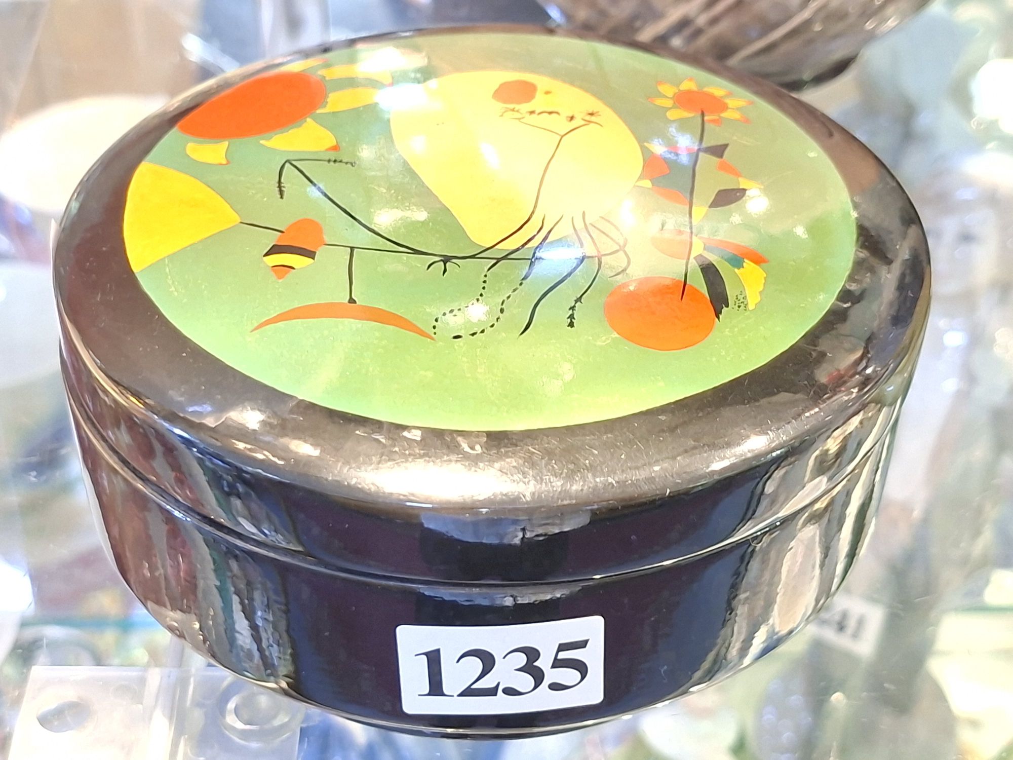 1235 · JOAN MIRO LACQUER BOX