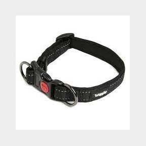 Wiggle - Nylon Reflective Dog Collar - Black - S | AS 51664/1402 B1 (S4)SB