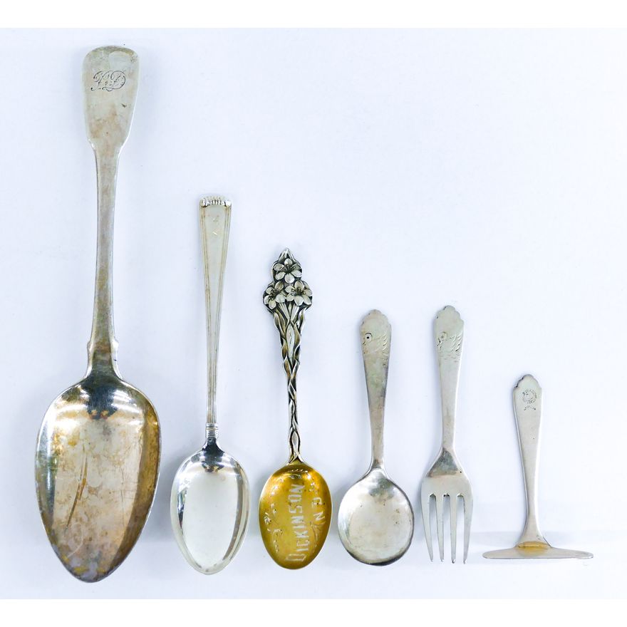 Box Misc. Sterling Flatware - 157 Grams TW
