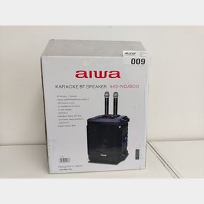 AIWA AKS-NDJ800 BLACK PORTABLE KARAOKE SPEAKER