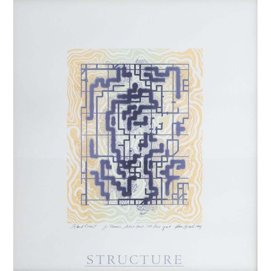 Karen Guzak ''Structure - Island Circuit'' 1999 Prin