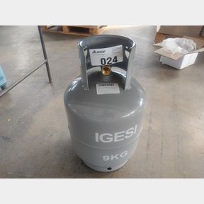 IGESI - 9KG GAS CYLINDER -GREY (LPG) - LPG 9KG GAS CYLINDER