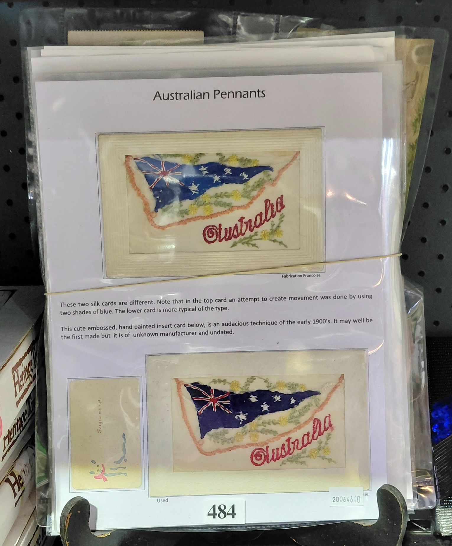 SILK POSTCARDS - PATRIOTIC