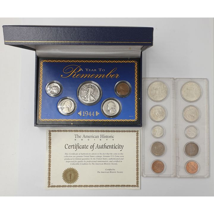 US Coin Sets (x3)
