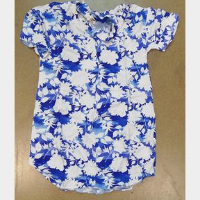 Women s Edit Pleat Front Shift Dress - White Blue - Print/Multi - SA 34 Women - edit | JG 51663/12877 B1 (S6) CB