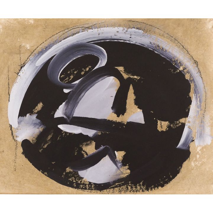 Eugene Pizzuto ''Untitled'' 1966 Mixed Media on Paper
