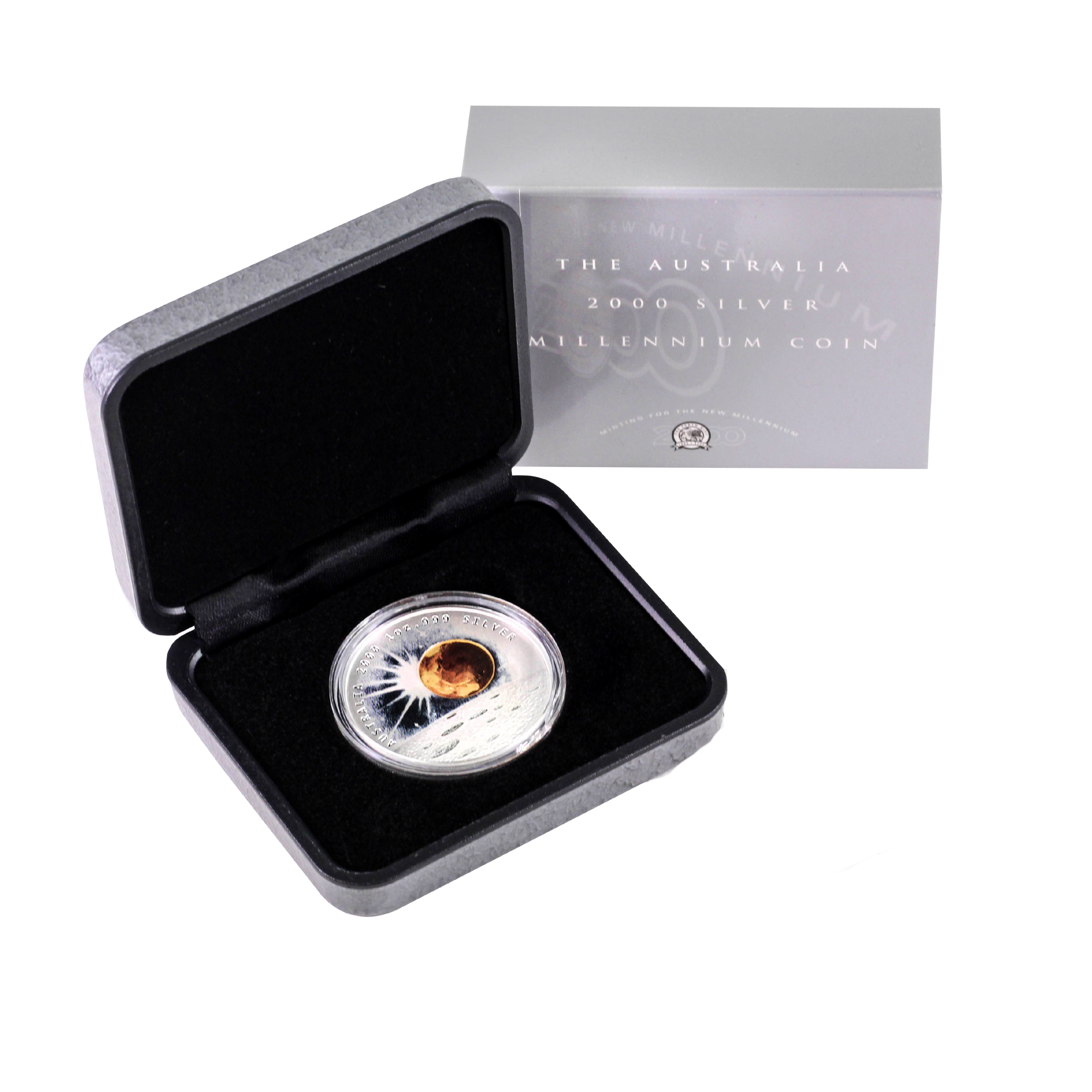 2000 Perth Mint $1 Australia 2000 Silver Millennium Coin