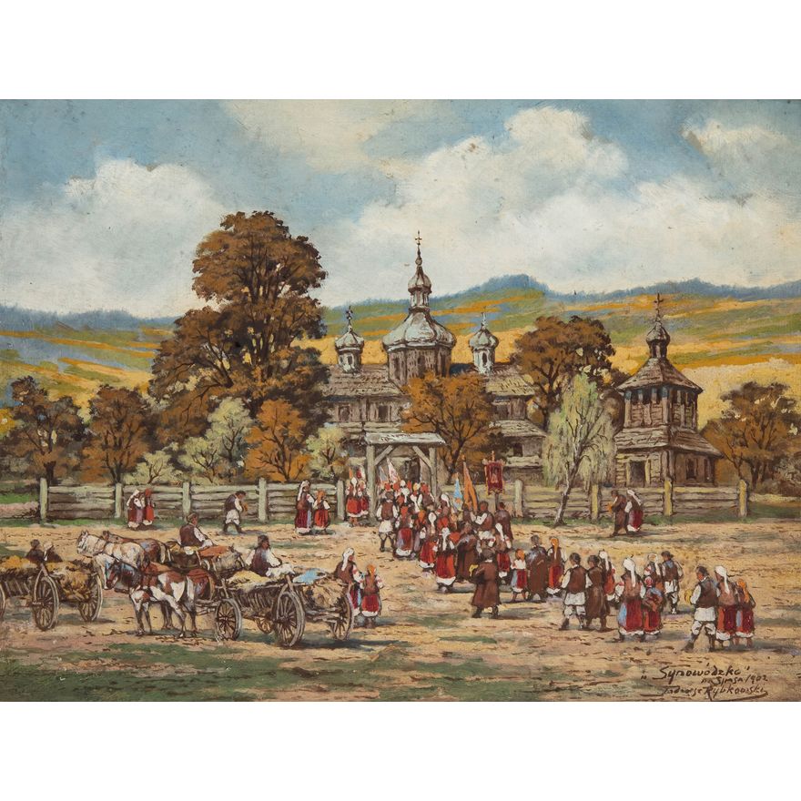Tadeusz Rybkowski | Scena rodzajowa