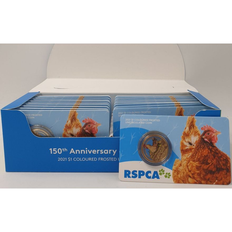 RSCPA Ann. $1 Coins in POS Display