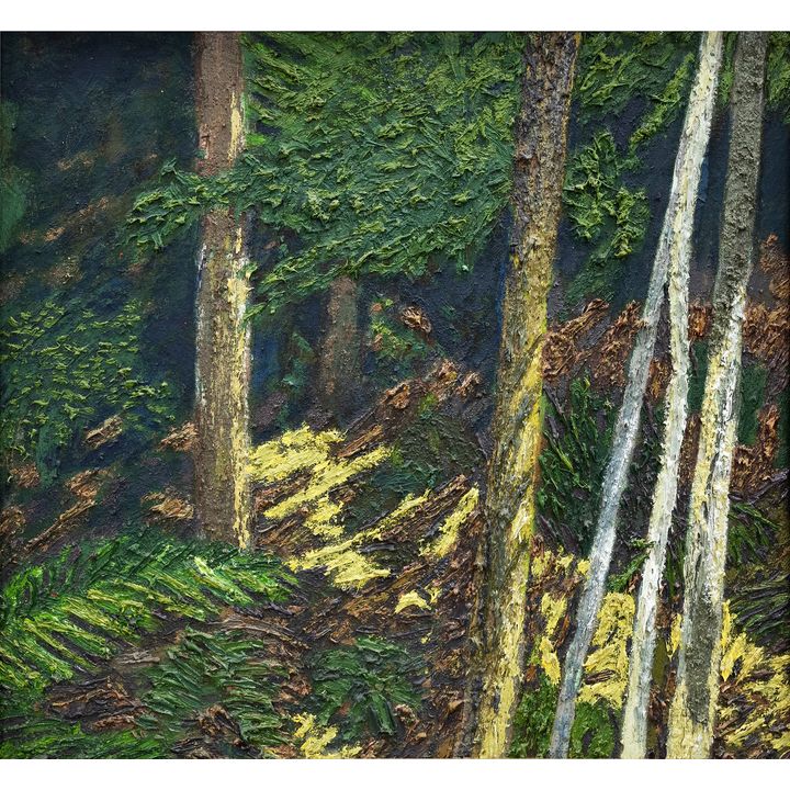 James Ross 'Bush Study - Light'