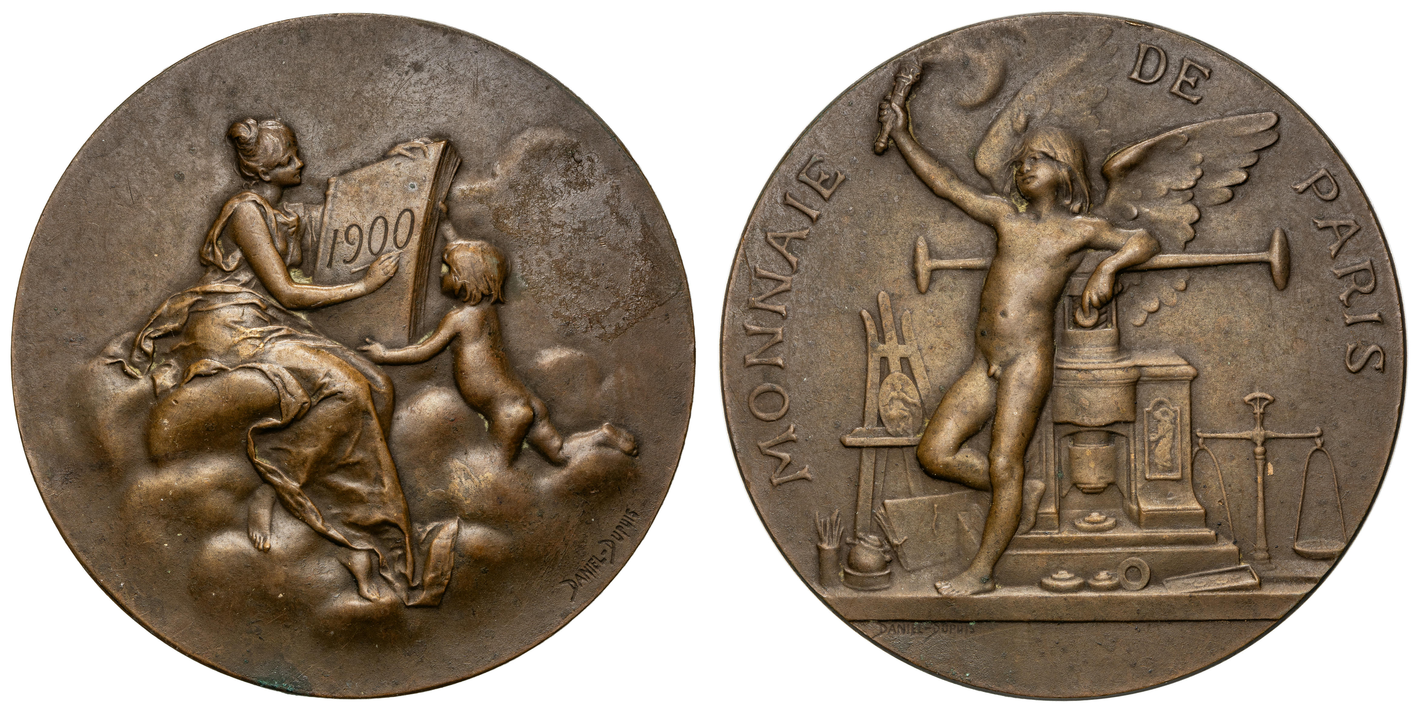 220 · France, Monnaie De Paris, 1900,  VF