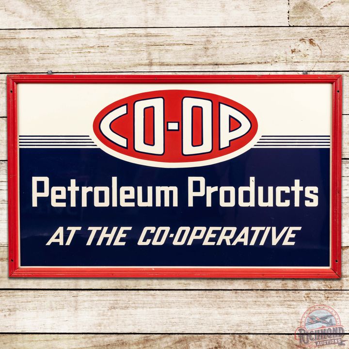 Co-Op Petroleum Products SST Sign w/ Logo