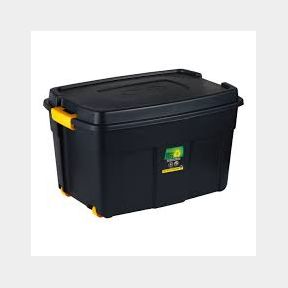 Addis 110L Roughtote Storage Box - Black(NO WHEELS) BI 51303/59099 | PK B1 (S6)