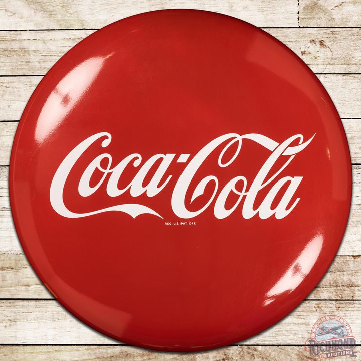 36" Coca Cola SSP Button Sign - 9C
