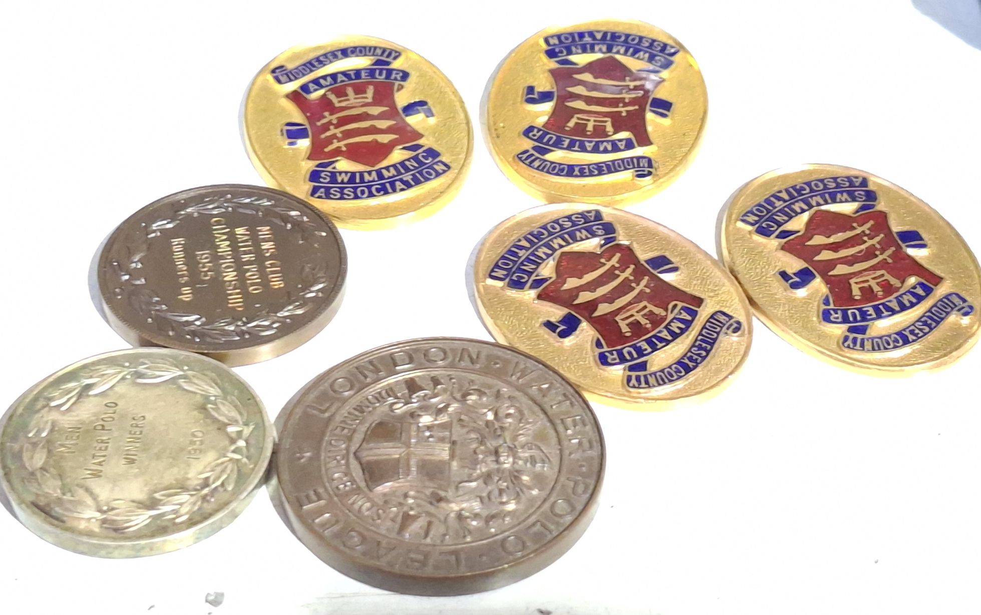 1395 · COLLECTION OF ASSORTED SPORTING MEDALS