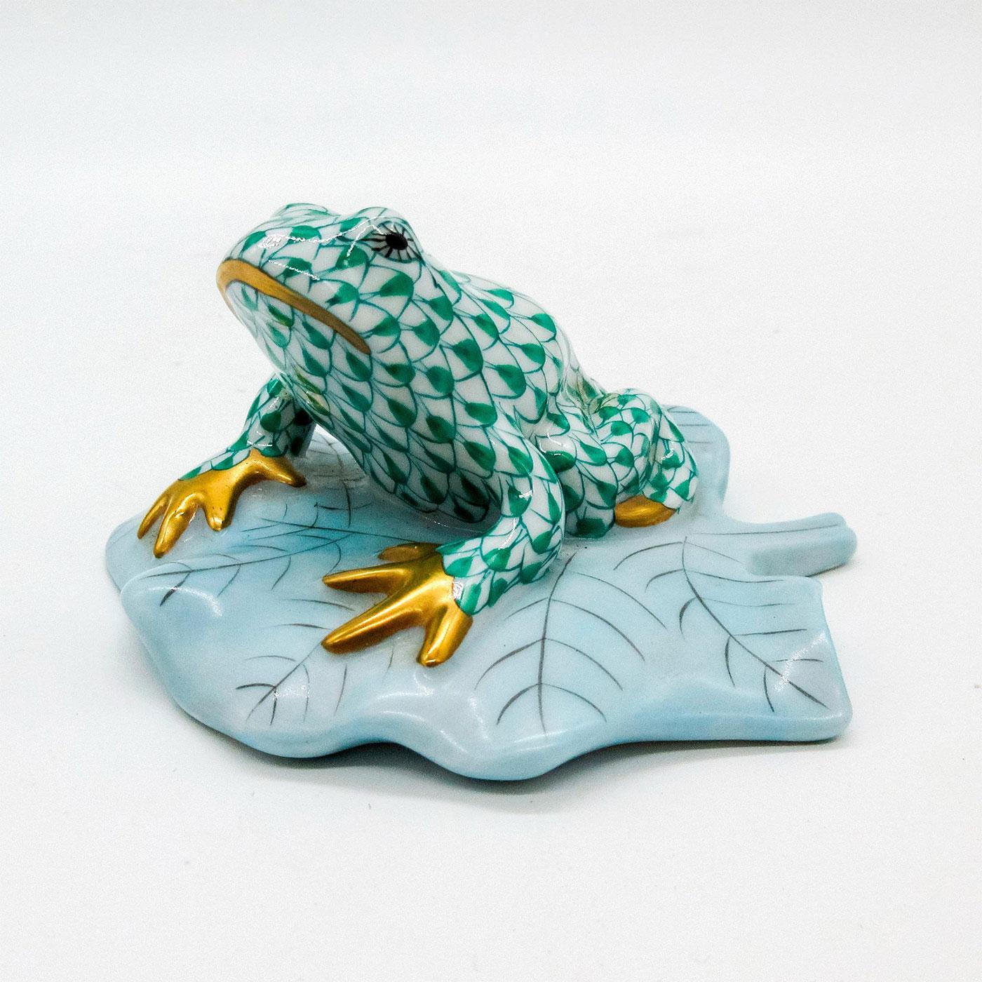 Frog - Herend Animal Figurine