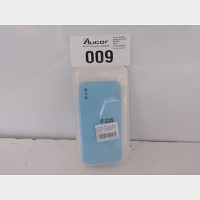 CELLTIME IPHONE X / XS SHOCKPROOF SILICONE COVER SOFT FEEL - OPEN BOTTOM - SKY BLUE -