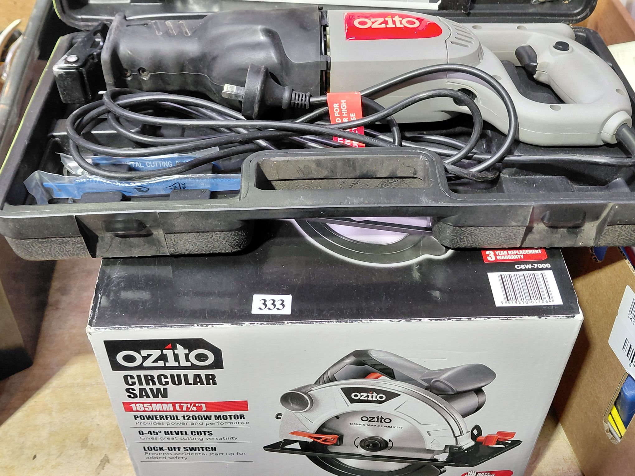 333 · OZITO ELECTRIAL HAND TOOLS