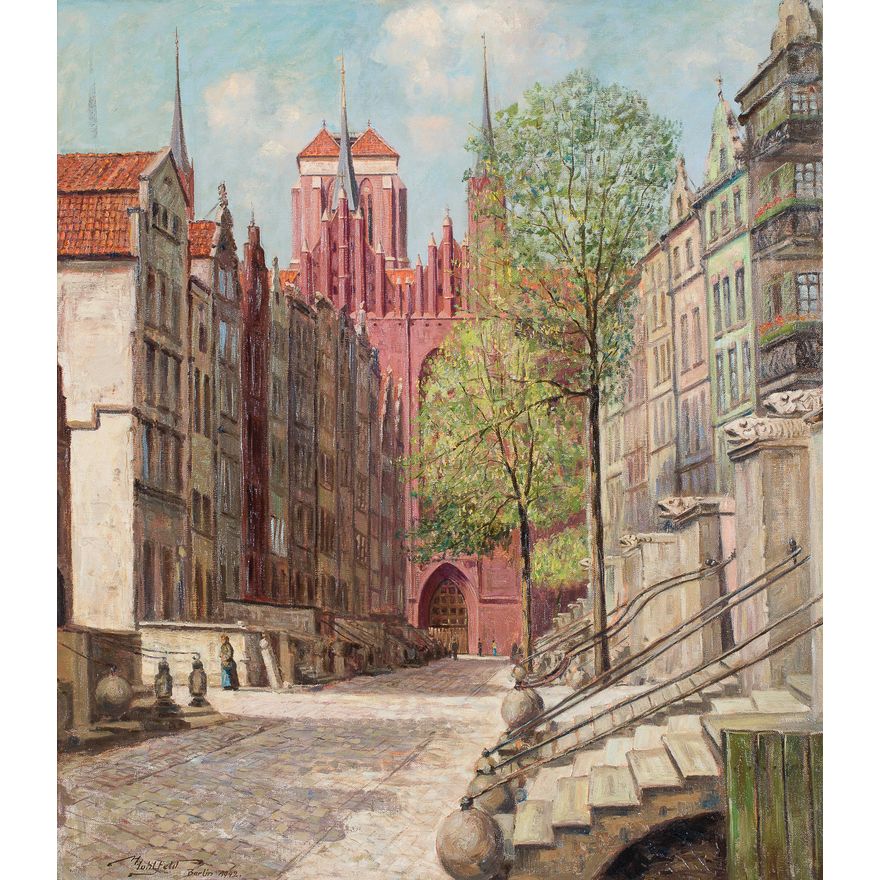 Leo Hohlfeld | Ulica Mariacka w Gdańsku, 1942