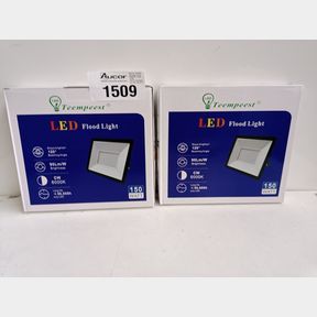 JB LUXX SET OF 2 - 150W LIMITED EDITION HIGH POWER LED FLOOD LIGHT
